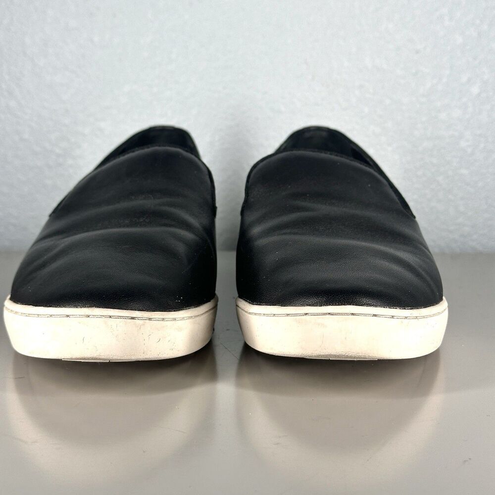 Birdies Shoes The Swift Flats Womens Size 10 Black Leather Lined Comfort Sneaker - Picture 2 of 15